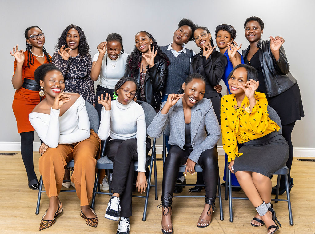 Young adults of Break-Out Youth Fellowship together